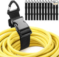 12 Pack Adjustable Extension Cord Holder Straps, Heavy Duty Triangle Clips by Wowangce