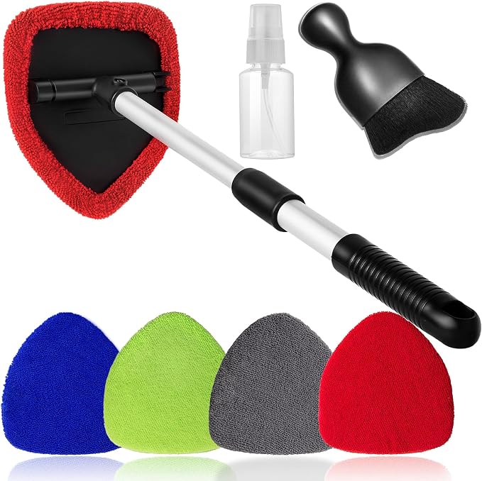 Qydipclin 7pcs Windshield Cleaner Tool Car Window Cleaning Wash Kit - Image 9