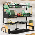 Kitsure Adjustable Over The Sink Dish Drying Rack, 31.5" -39.4" x 30.3" | Sink by Kitsure