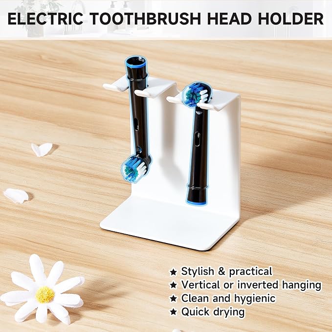 Electric Toothbrush Head Holder, Oukimly Toothbrush Holder Wall Mounted or - Image 6