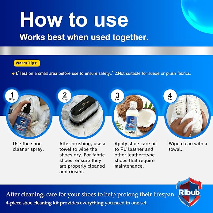 Shoe Cleaning Kit & Sneaker Care Kit – Sneaker Cleaner - Image 7
