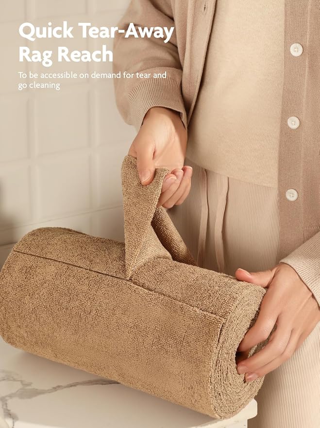 Fantasticlean Microfiber Cleaning Cloth Roll- 90 Sheets, Tear-away Microfiber - Image 2