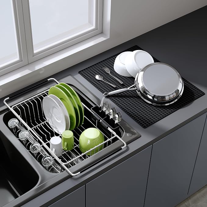 JASIWAY in Sink Dish Drying Rack by JASIWAY
