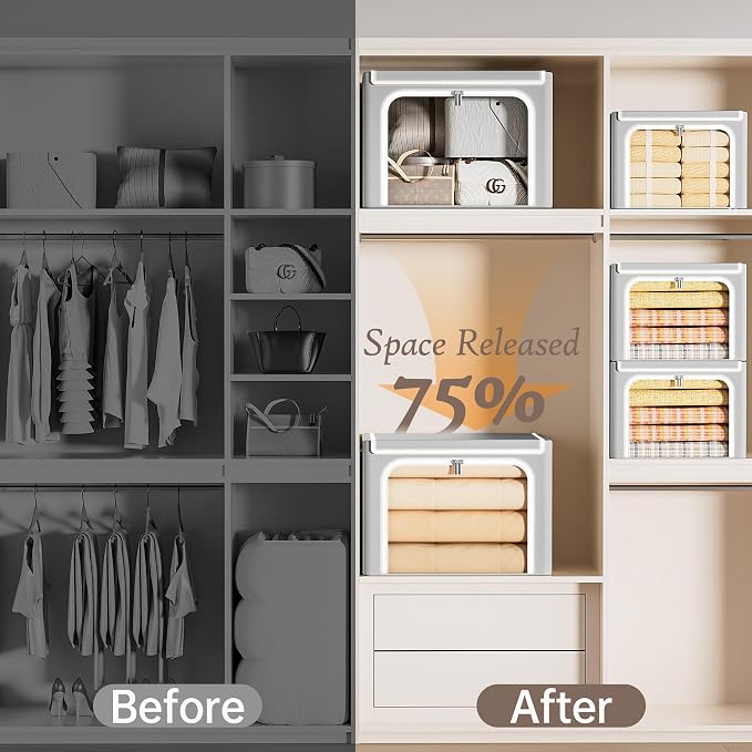Yecaye Clothes Storage Bins - Image 6