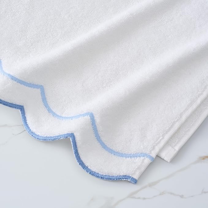 Peri Home 2 Piece Cotton Bath Towel Set, Embroidered - Image 9