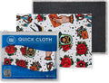 Microfiber Wholesale Quick Cloth Glasses Cleaning Cloths 5x7 Tattoo 2-Pack | by MicrofiberWholesale