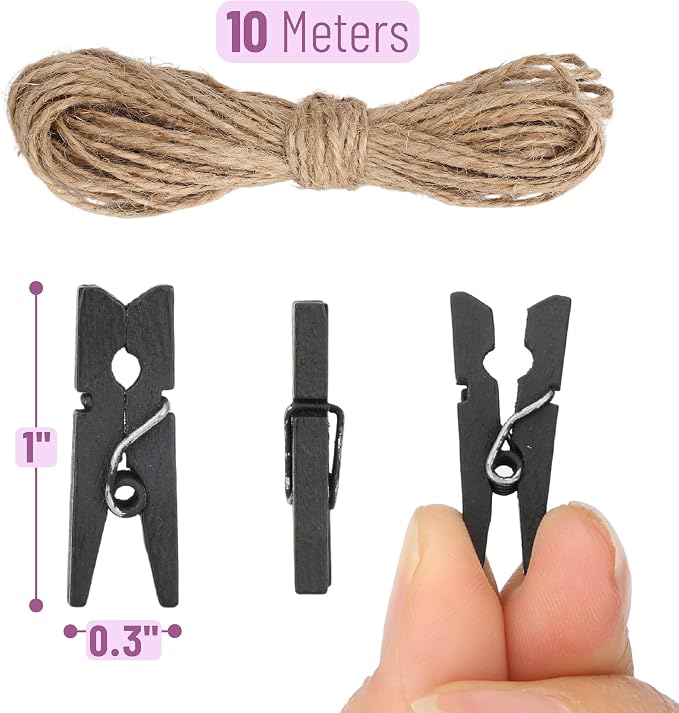 Mr. Pen- Mini Wooden Clothes Pins - Image 3