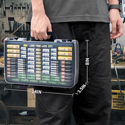 Battery Organizer Storage Case - Image 9