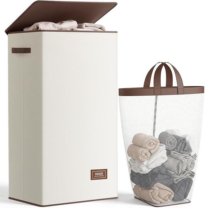 SOLEDI 100L Laundry Hamper by SOLEDI