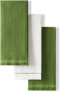 KitchenAid Gourmet Series Gridlines Kitchen Towels 3-Pack Set, 100% Cotton by KitchenAid