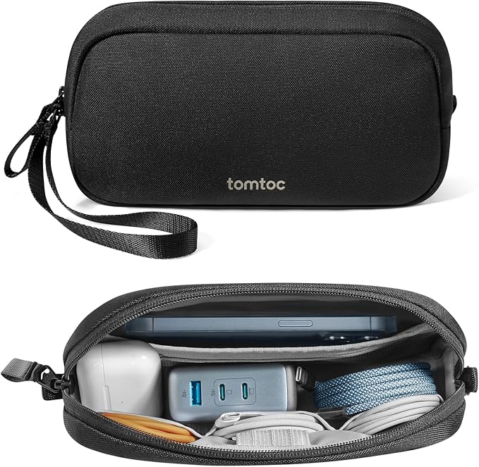 tomtoc Electronics Organizer Travel Case, Cable Organizer by tomtoc