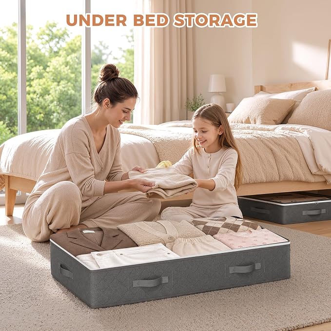 Under Bed Storage Containers, Storage Bins - Image 2
