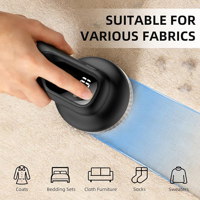 Fabric Shaver, Lint Remover Rechargeable - Image 2