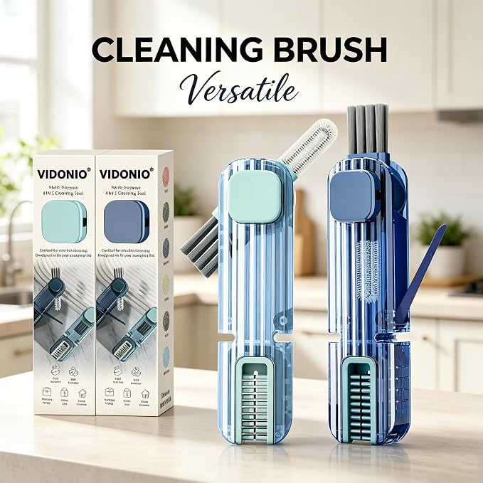 2Pcs 4 in 1 Cup Lid Gap Cleaning Brush Set, Kitchen Gadgets - Image 9