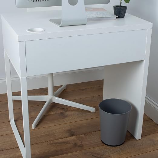 Bath Bliss 5 Liter Small Wastebasket | 2 Pack | Round Open Top | Trash Can | - Image 4