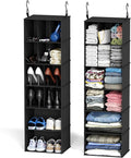 SpaceAid 2 Pack Hanging Closet Organizer and Storage by SpaceAid