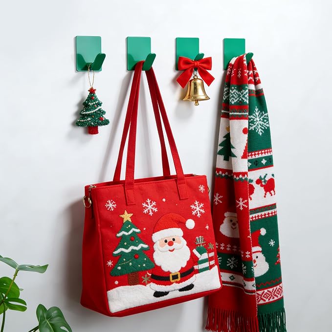 4 Pack Colorful Hanging Hooks - Image 3