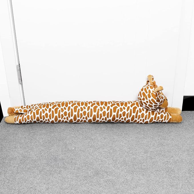 36 Inch Heavy Duty Under Door Draft Stopper, Cute Animals Shape Door & Window - Image 7