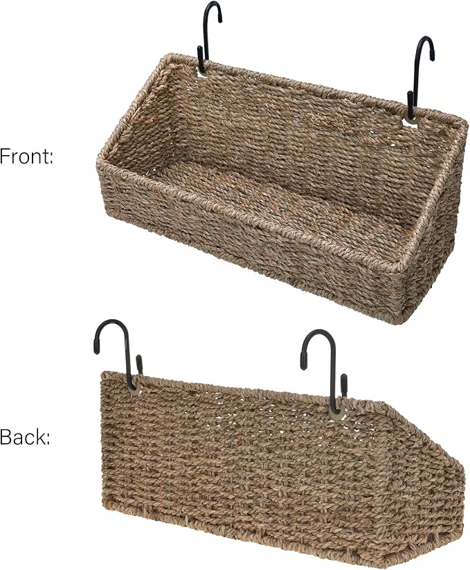 StorageWorks Woven Wall Baskets - Image 8