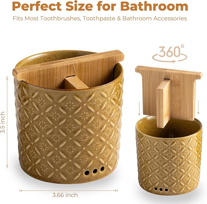Zoeeker Toothbrush Holders for Bathroom - Image 2