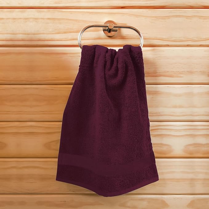 Utopia Towels Salon Towels, 16x27 in, 100% Cotton, Burgundy | Highly Absorbent - Image 6