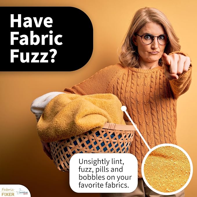 Multi-Fabric Depilling Comb for Sweater Pills and Fuzz Manual Fabric Defuzzer - Image 2