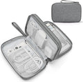 FYY Electronic Organizer, Travel Tech Pouch Bag, Dark Grey | Wrist Strap by FYY