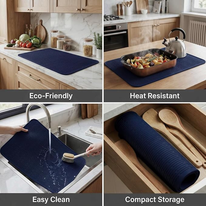 MicoYang Silicone Dish Drying Mat - Image 4