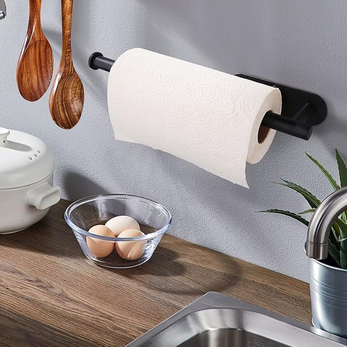 Paper Towel Holders-Blcak, Paper Towels Rolls - Image 3