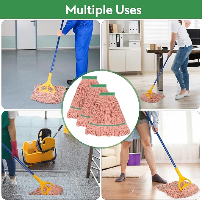 Matthew Cleaning Heavy Duty Mop Head Commercial Replacement - Image 4