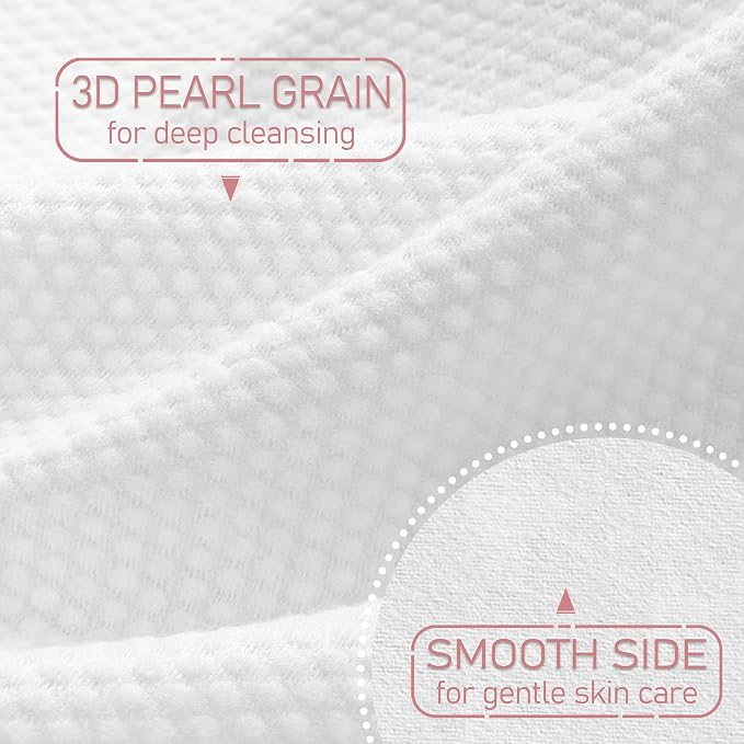 WOWOTEX 100% Cotton Disposable Face Towels, Ultra Soft - Image 4