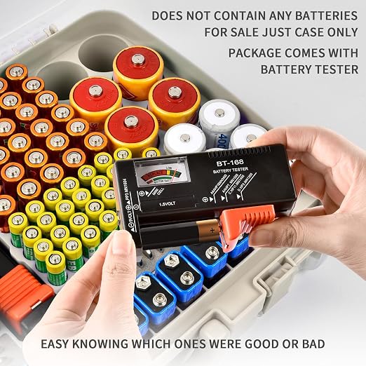 Battery Organizer Storage Case - Image 6