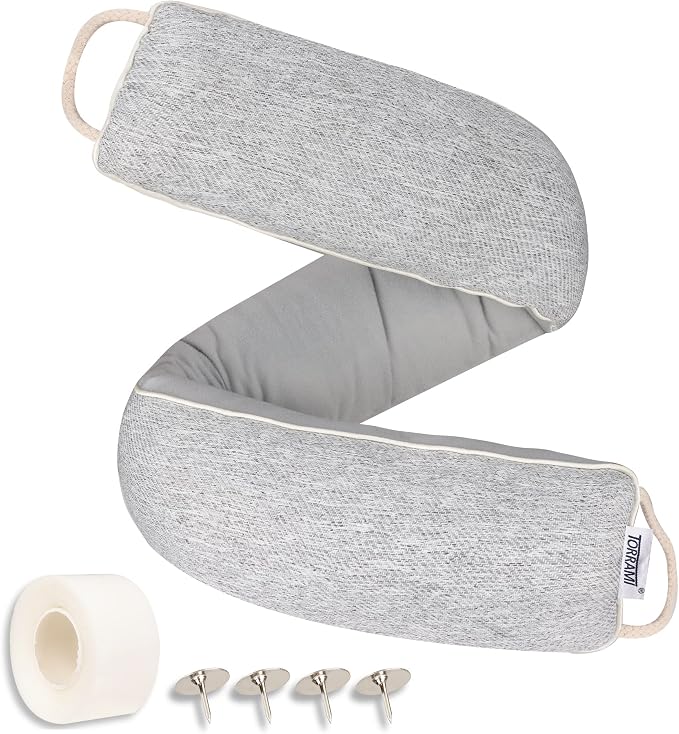 TORRAMI 36" Door Draft Stopper Under Bottom Insulation Noise Air Stopper 2.1LB by TORRAMI