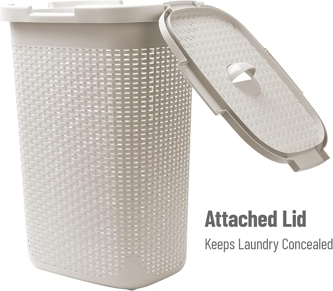 Mind Reader Tall Tapered Laundry Hamper - Image 5