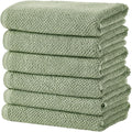 Great Bay Home 100% Cotton 6 Pack 26x16 Hand Towel Set by GreatBayHome