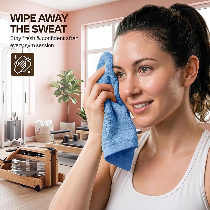Utopia Towels 12 Pack Washcloths, 12x12 in, 100% Cotton, Variety | Premium 100% - Image 3