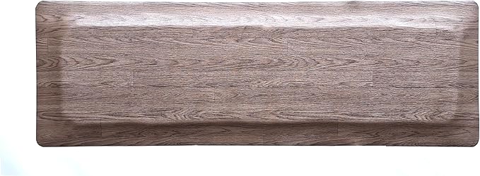 Rhino Mats, Softwoods Anti Fatigue Floor Mat, Commercial Grade Kitchen Mat, Standing Desk Mat, Office, Garage or Anywhere, Standing Comfort. (Driftwood, 2' x 4' x 1/2")