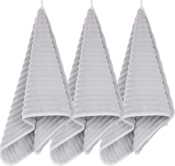Luxury 3-Piece Quick-Dry Bath Towel Set – Ultra Soft Microfiber Towels | Hand by Bedvcaty