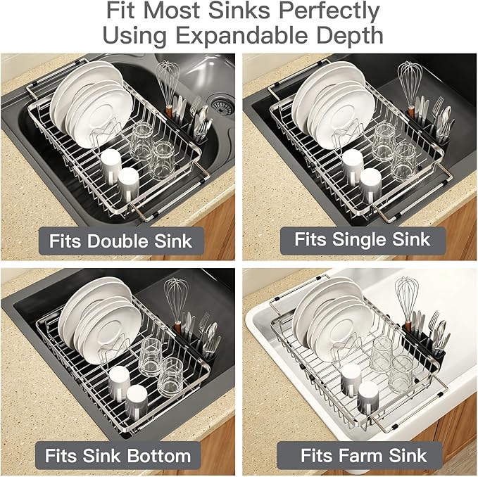 Dish Drying Rack Over The Sink - Image 4