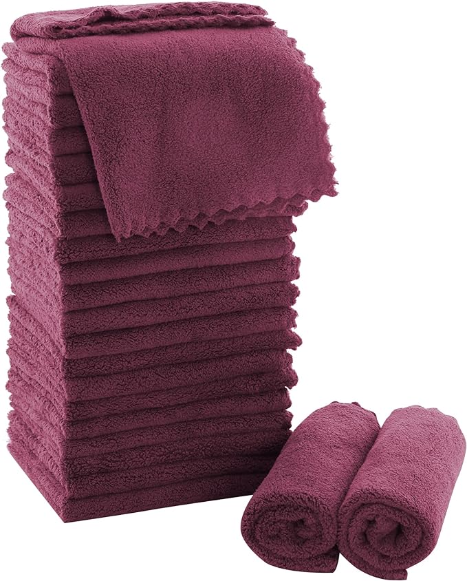 MOONQUEEN Ultra Soft Premium Washcloths Set by MOONQUEEN