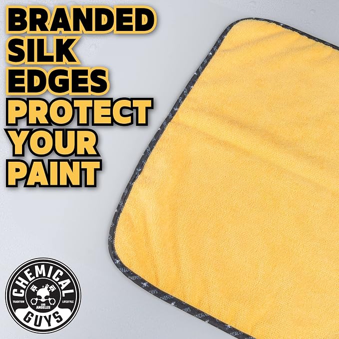 Chemical Guys, Professional Microfiber Towels, 16 x 16 in, 3 Pack - Image 5