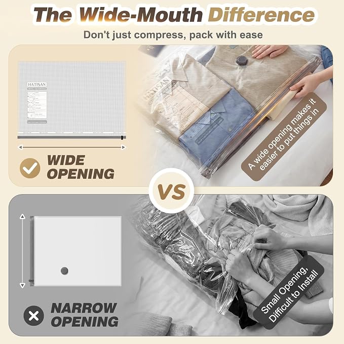 Vacuum Seal Bags for Clothing Travel - Image 5
