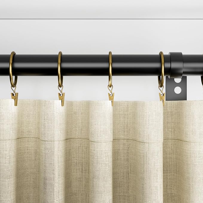 24 Pack Bronze Metal Curtain Rings - Image 6
