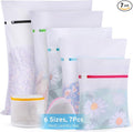 Ultimate 7 Pack 6 Size Mesh Laundry Bags Set by UREZORGEAR