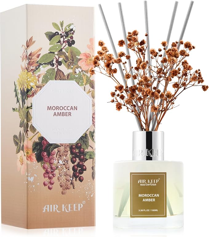 Reed Diffuser Set, 3.38 fl oz by Airkeep