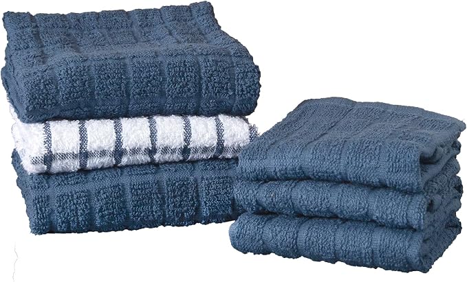 Ritz Premium Kitchen Towel and Dish Cloth Value Set: Highly Absorbent, Super by RITZ