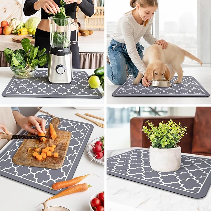 Dish Drying Mat Absorbent Dish Drying Mats - Image 6