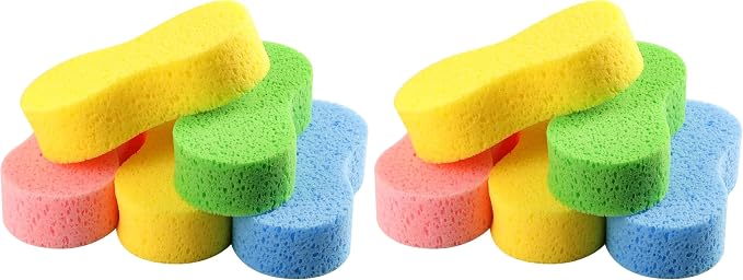 Temede Large Car Wash Sponges, Extra Thick Foam Sponges by Temede