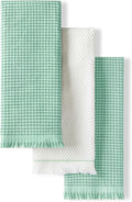 KitchenAid Gourmet Series Gridlines Kitchen Towels 3-Pack Set, 100% Cotton by KitchenAid