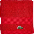 Lacoste Heritage 100% Supima Cotton Wash Cloth 13" x 13", Formula 1 | Highly by Unknown
